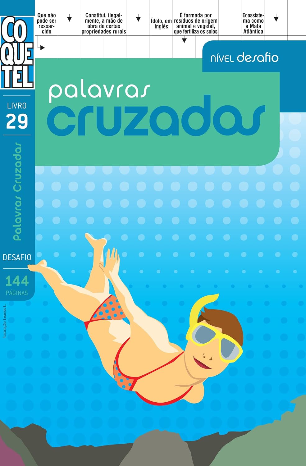 ler totalmente Palavras Cruzadas Desafio - Volume 29