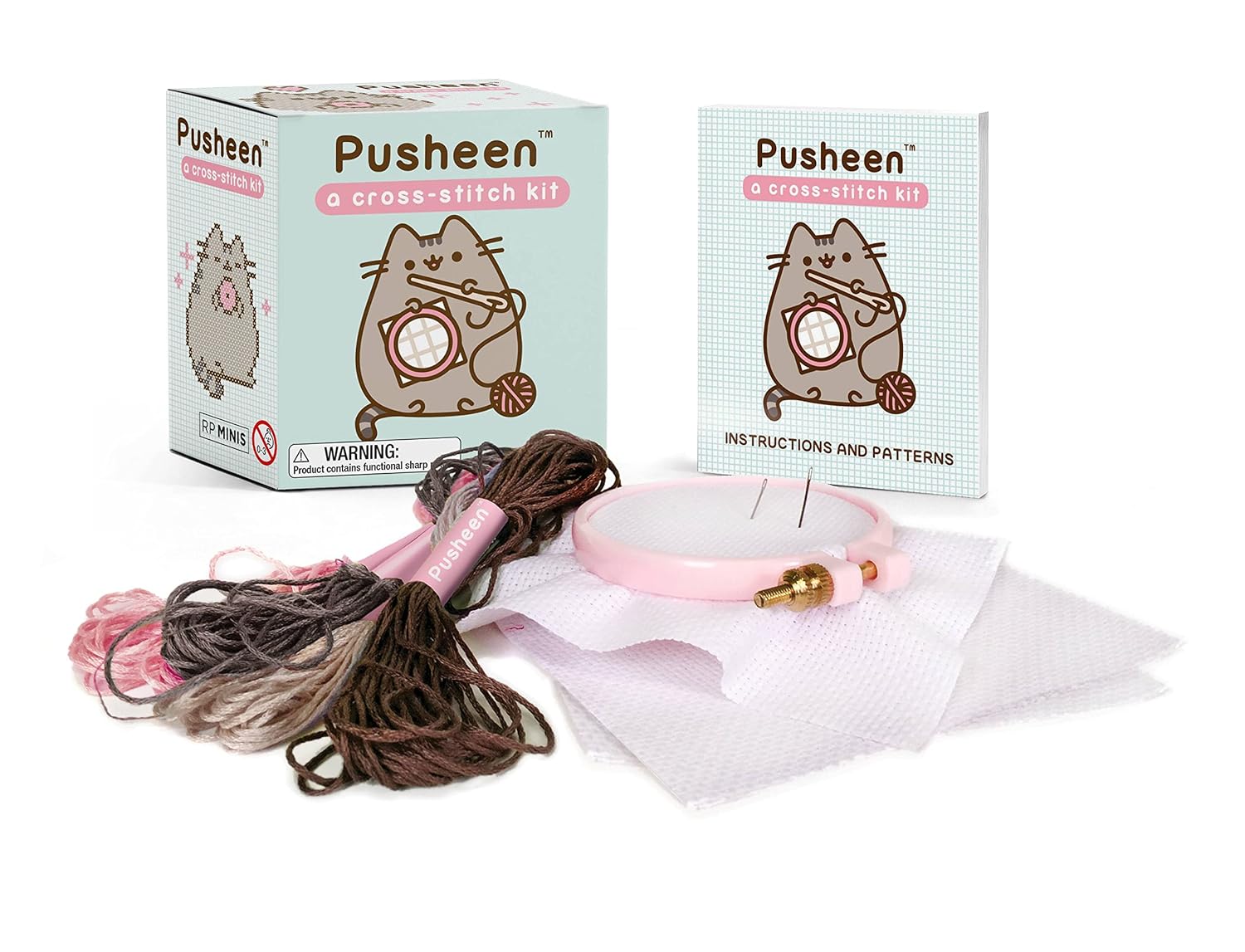 Pusheen: A Cross-Stitch Kit (Miniature Editions) baixar livro de graça