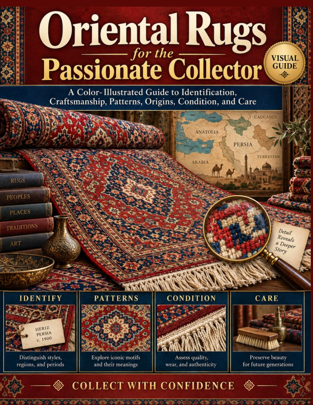 capítulo por capítulo baixar Oriental Rugs for the Passionate Collector: A Color-Illustrated to Identification, Craftsmanship, Patterns, Origins, Condition, and Care