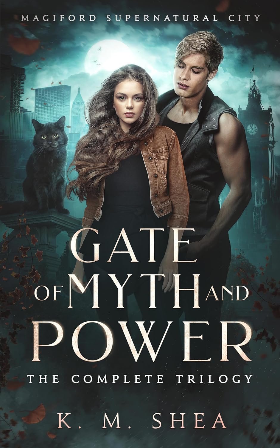 ler totalmente Gate of Myth and Power: The Complete Trilogy (Magiford Supernatural City) (English Edition)
