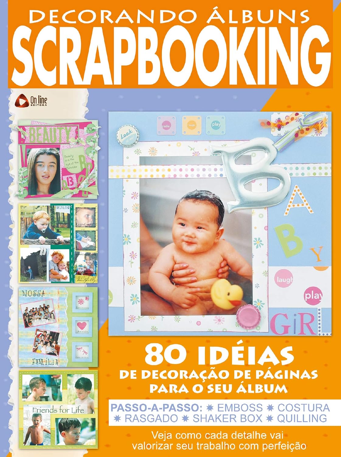 ler totalmente Decorando Álbuns Scrapbooking: Edição 7
