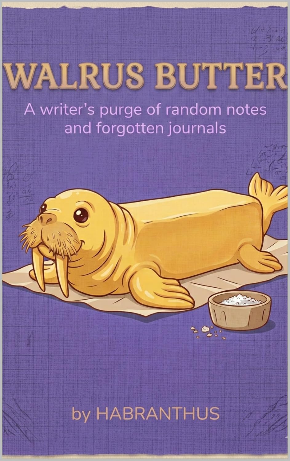 capítulo por capítulo baixar Walrus Butter: A Writer's Purge of Random Notes & Forgotten Journals (English Edition)