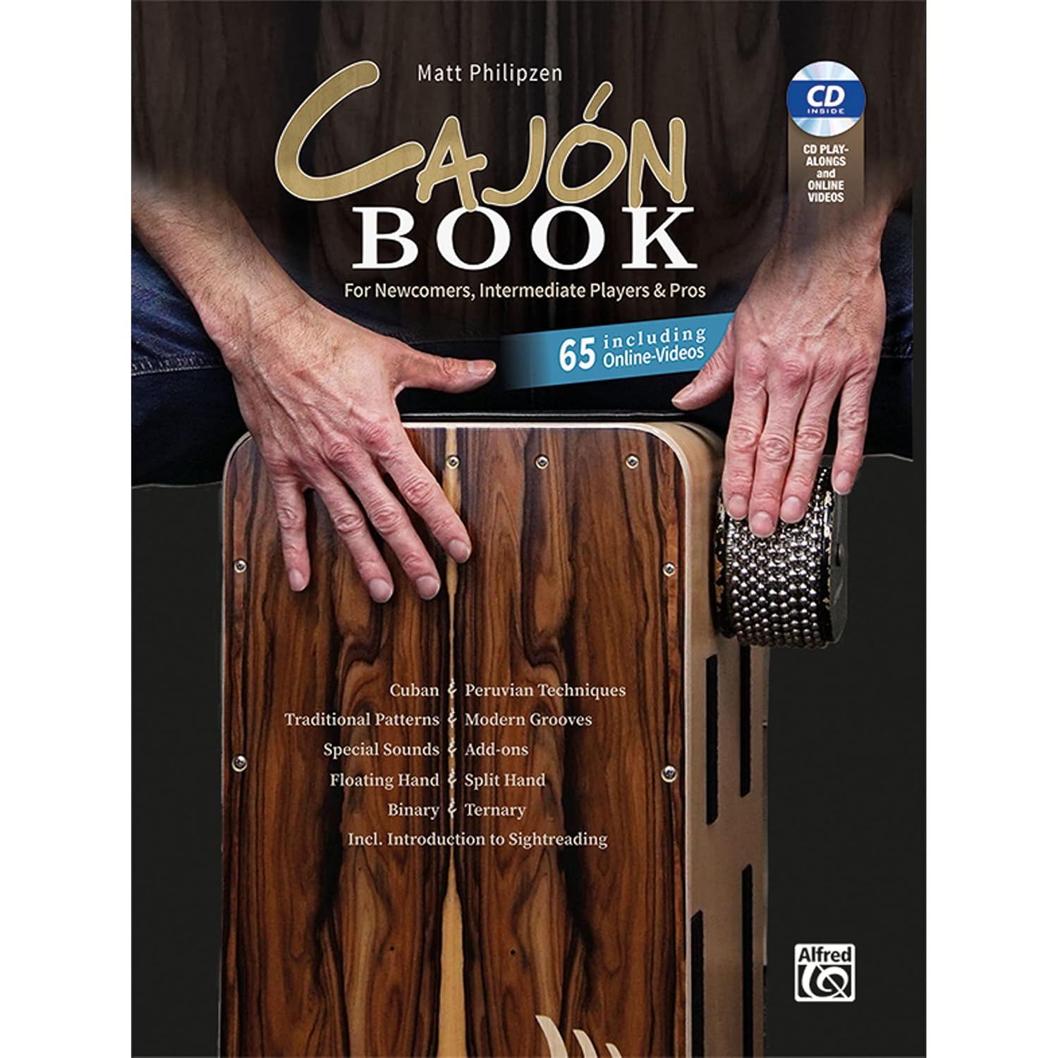 capítulo por capítulo baixar Matt Philipzen Cajon Book: For Newcomers, Intermediate Players & Pros: Including Audio Cd & 65 Online Videos