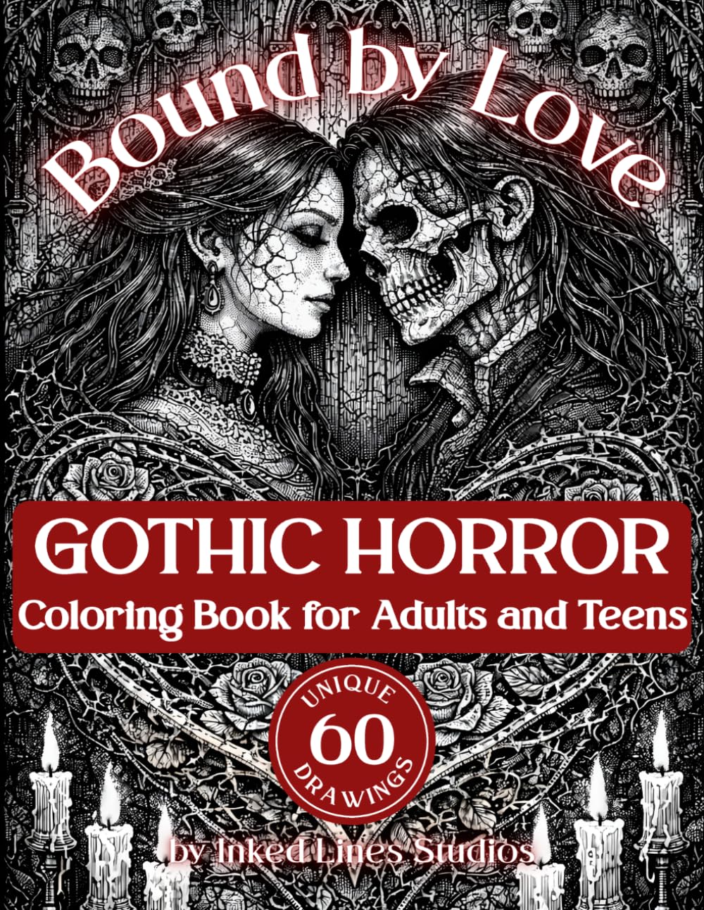 ler totalmente Bound by Love: A Dark Romance Horror Coloring Book for Adults and Teens, 60 Gothic Illustration of Love That Endures, Dark Romantic Art for... Reset Time (Gothic Art Coloring Books)