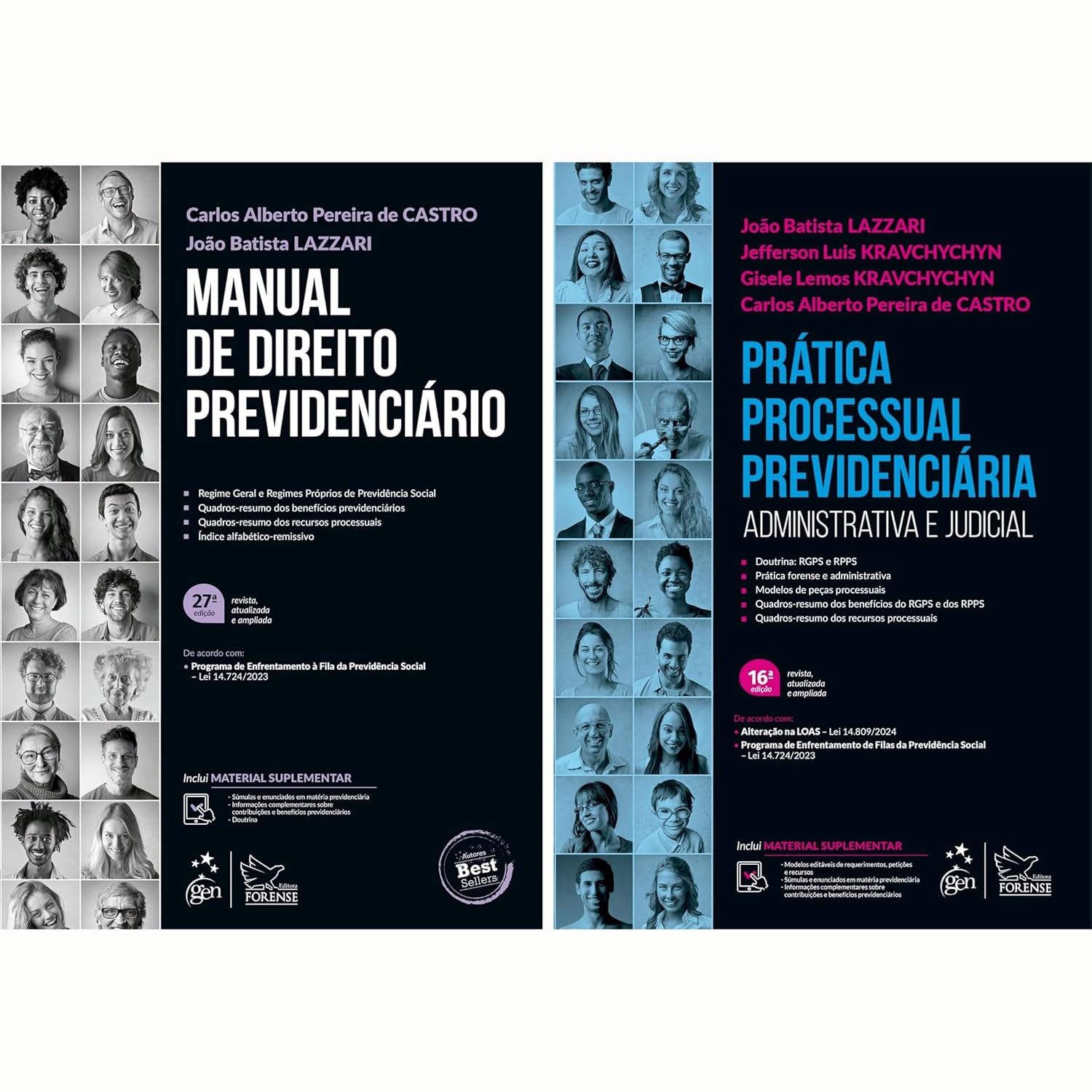 Kit Manual de Direito Previdenciário + Prática Processual Previdenciária