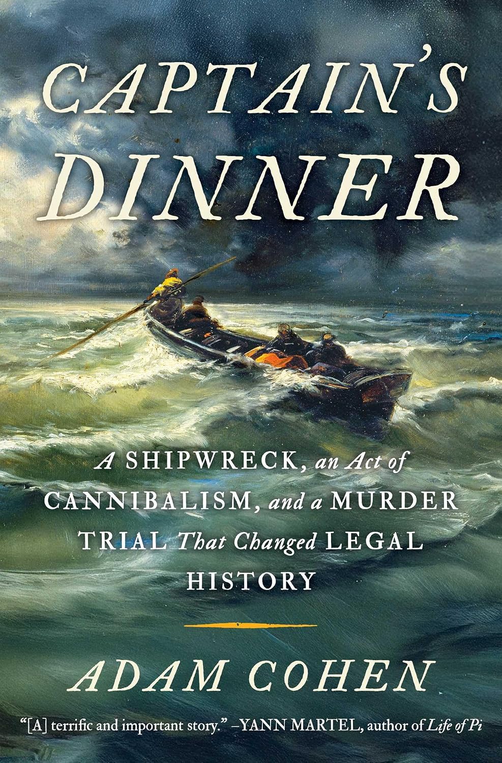 ler totalmente Captain's Dinner: A Shipwreck, an Act of Cannibalism, and a Murder Trial That Changed Legal History