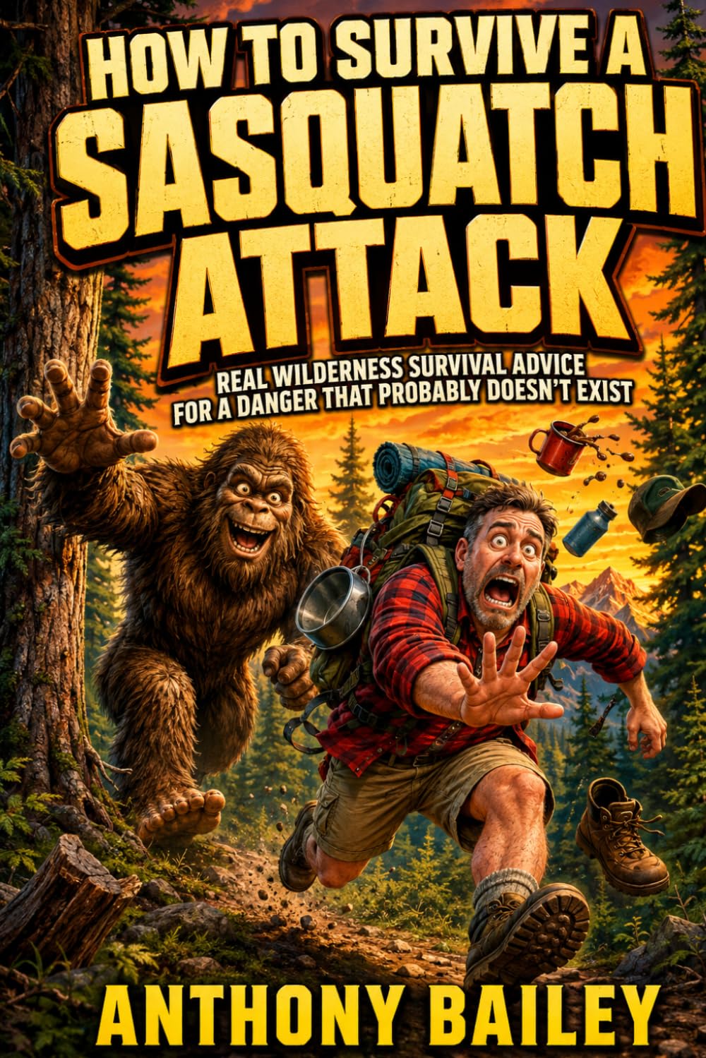 HOW TO SURVIVE A SASQUATCH ATTACK Real Wilderness Survival Advice for a Danger That Probably Doesn’t Exist baixar livro de graça
