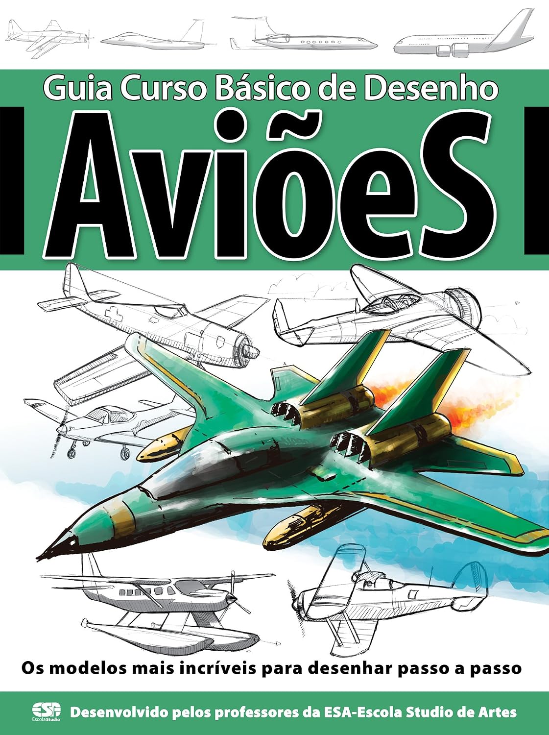 ler totalmente Guia Curso Básico de Desenho - Aviões Ed.01