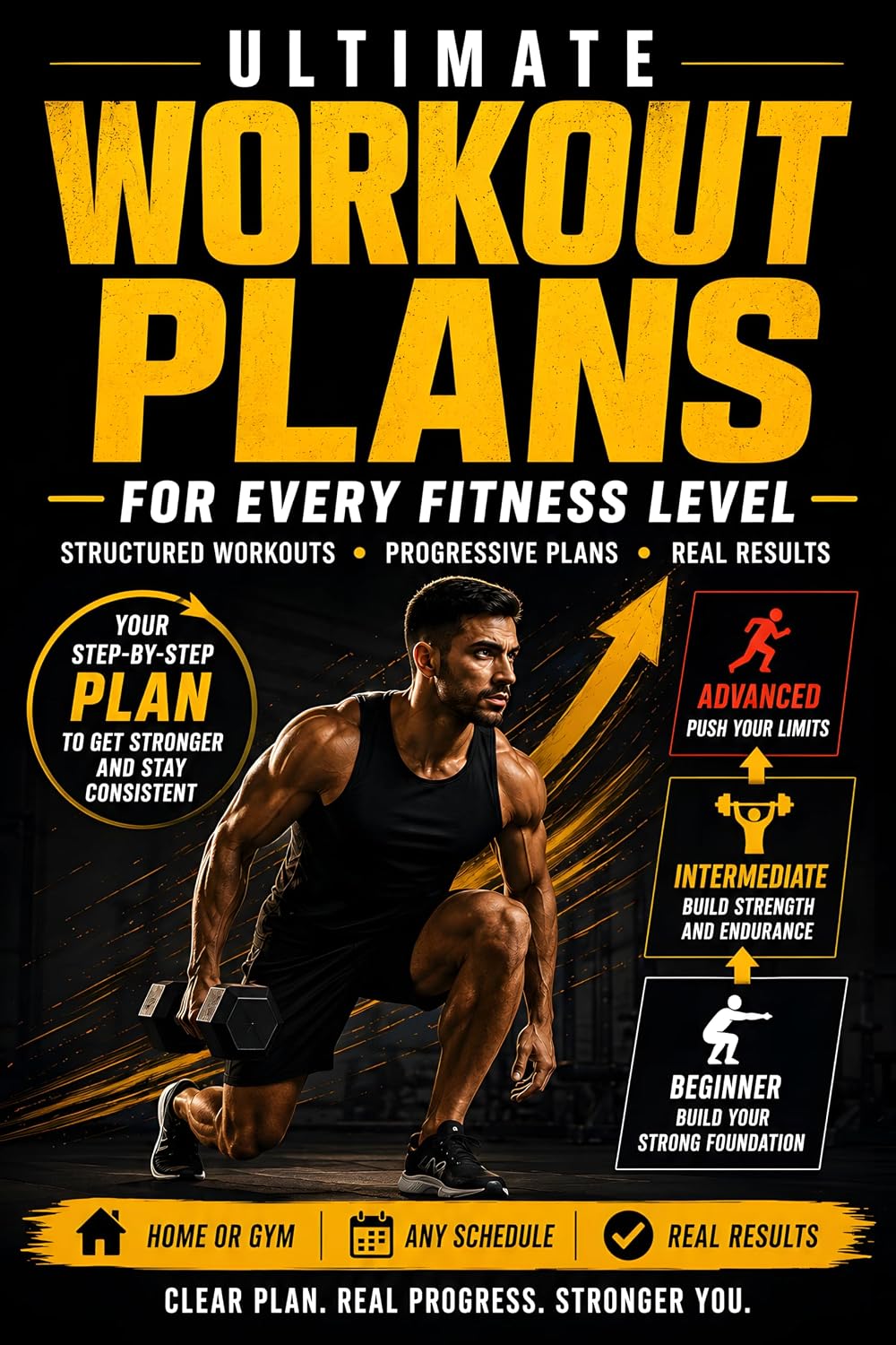 ler totalmente Ultimate Workout Plans for Every Fitness Level: Your 4-Week Guide to Getting Fit, Strong, and Energized (English Edition)