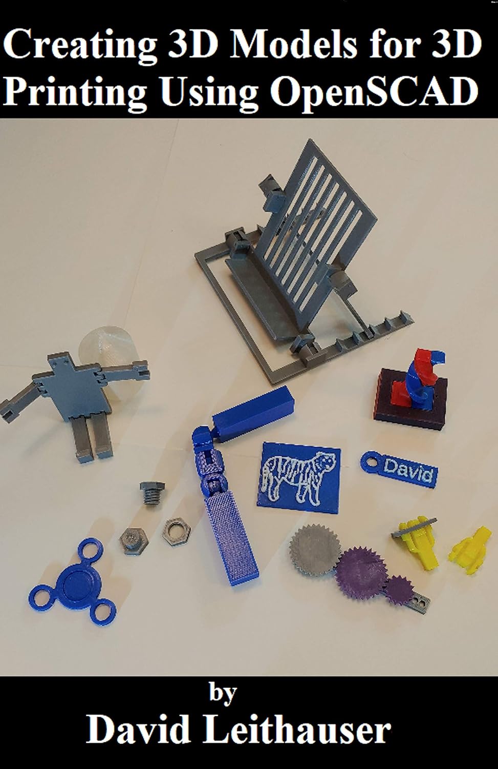 ler totalmente Creating 3D Models for 3D Printing Using OpenSCAD (English Edition)