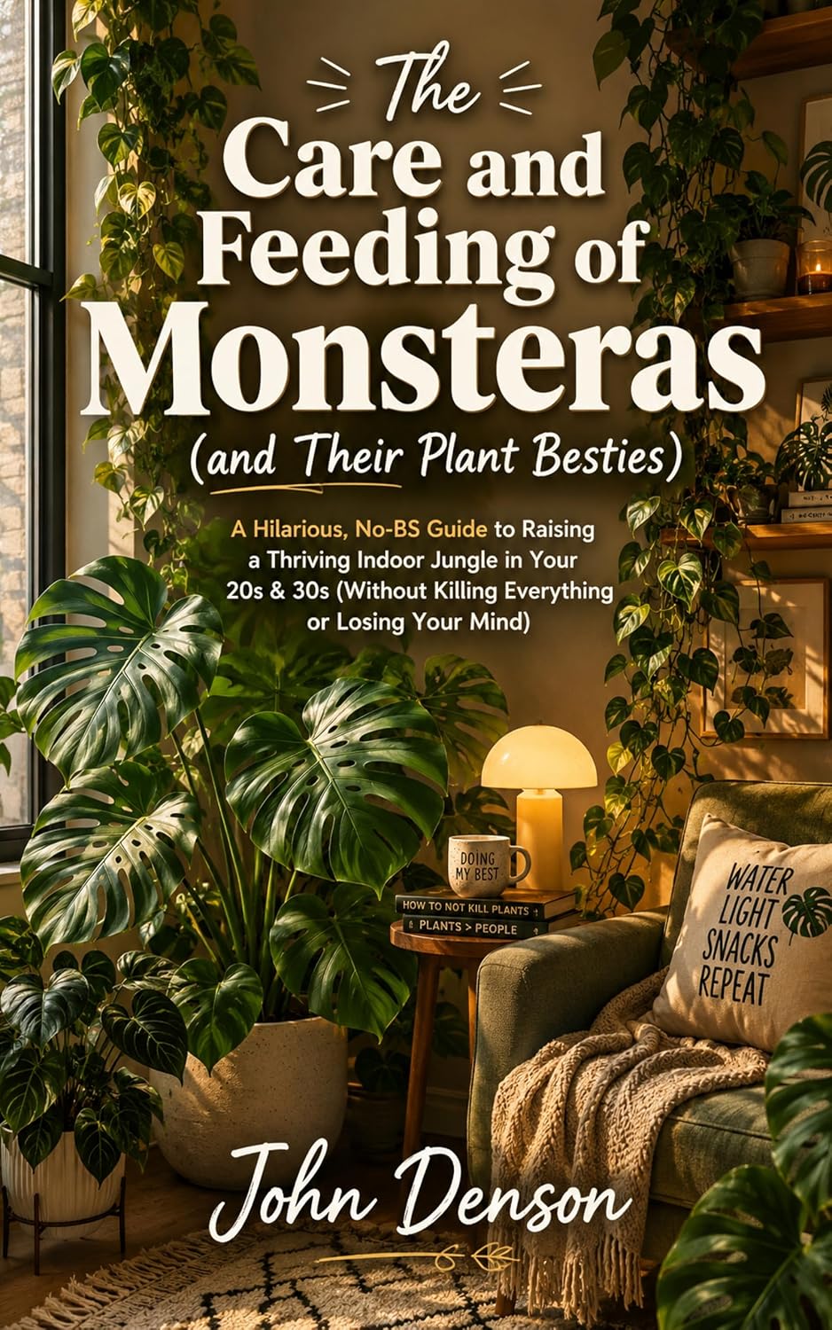 ler totalmente The Care and Feeding of Monsteras and Their Plant Besties: A Hilarious, No-BS Guide to Raising a Thriving Indoor Jungle in Your 20s & 30sWithout Killing... or Losing Your Mind (English Edition)