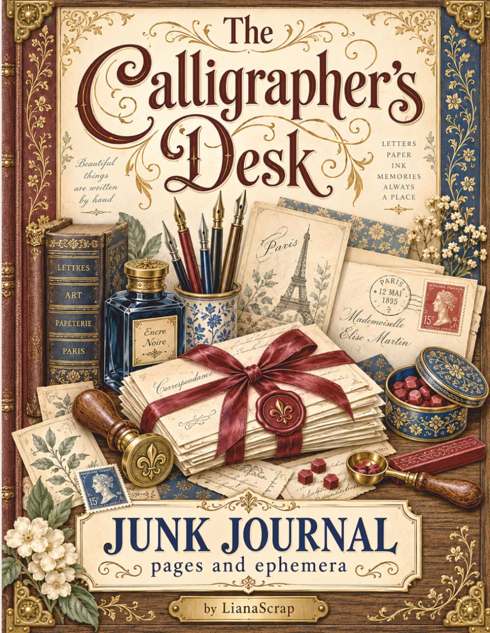 capítulo por capítulo baixar The Calligrapher's Desk: Junk Journal Pages and Ephemera