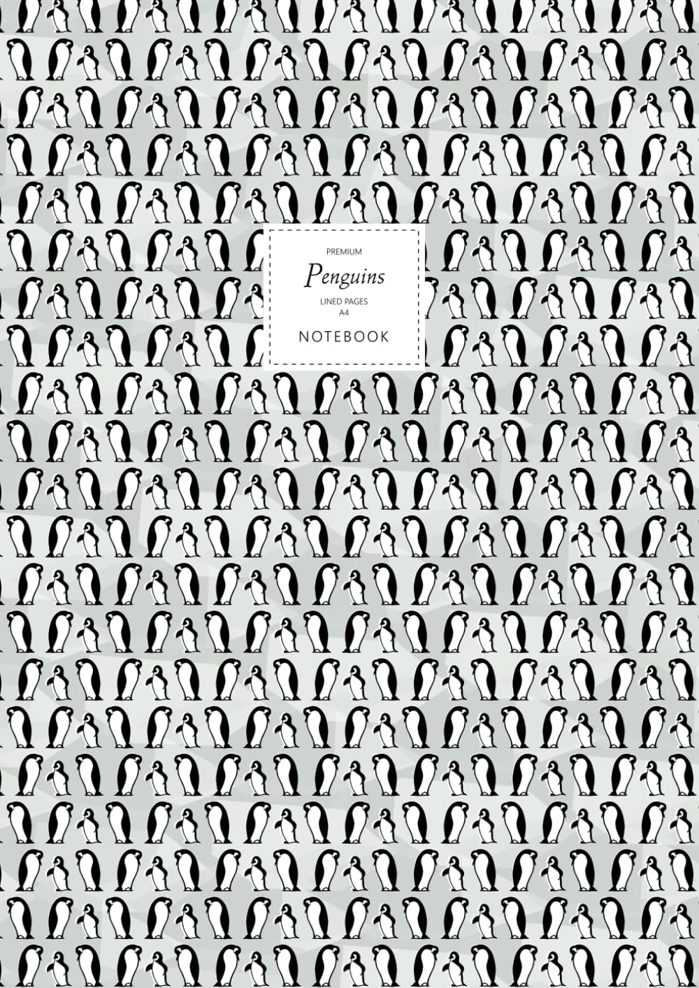 Penguin Notebook - Lined Pages - A4 - Premium: (Grey Edition) 192 pages (A4 / 8.27x11.69 inches / 21x29.7cm) baixar o livro de graça