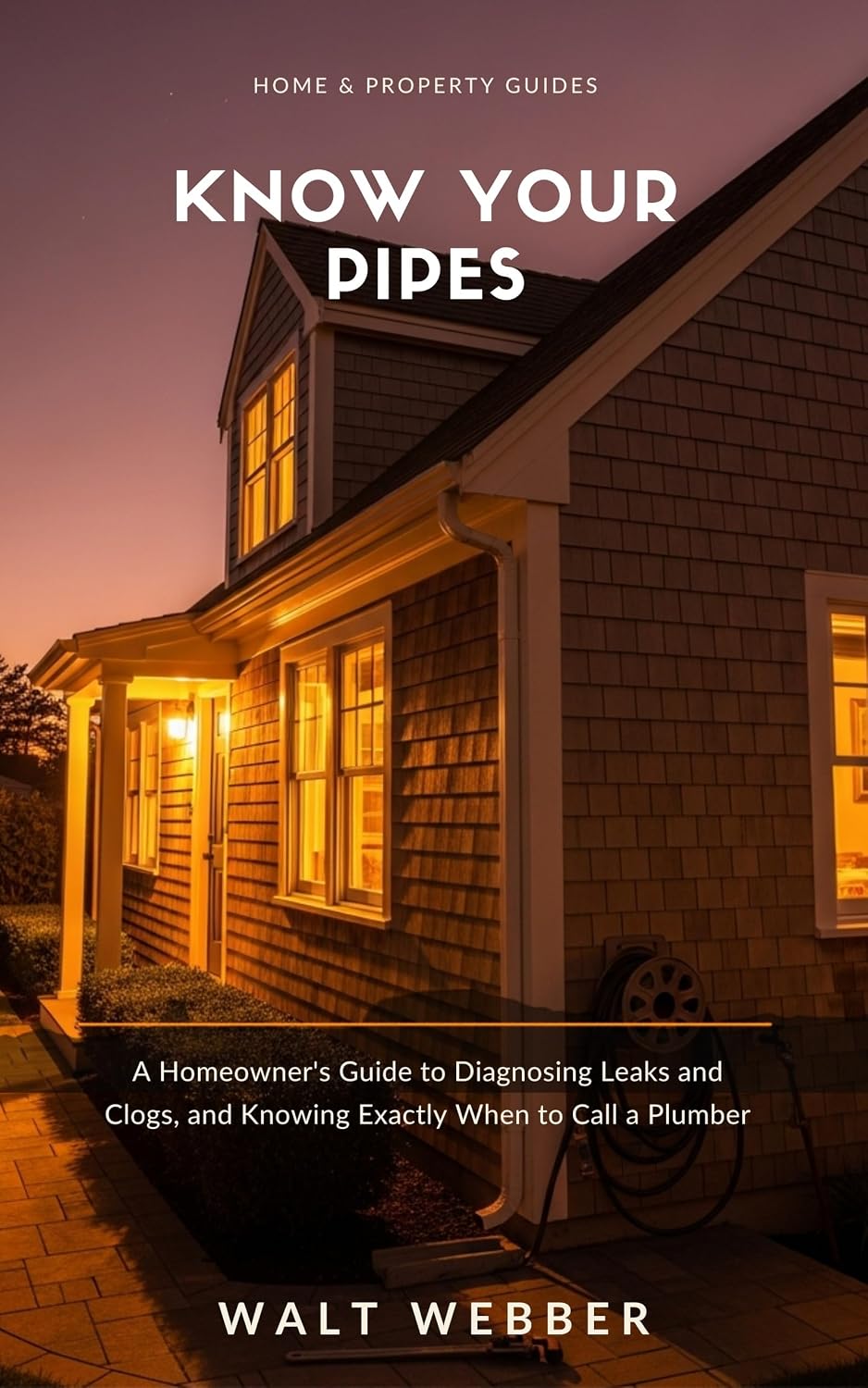 ler totalmente Know Your Pipes: A Homeowner's Guide to Diagnosing Leaks and Clogs, Preventing Frozen Pipe Disasters, and Knowing Exactly When to Call a Plumber (Home & Property Guides Book 5) (English Edition)