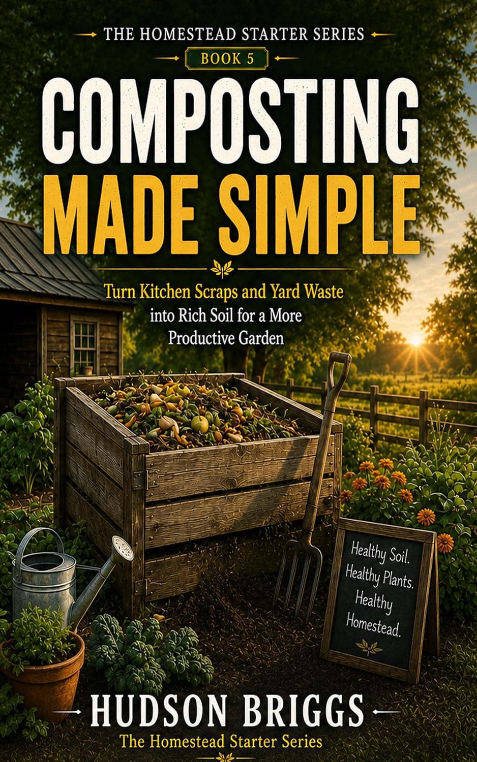 Composting Made Simple: The Complete Beginner's Guide to Turning Scraps and Yard Waste into Rich, Free Soil (The Homestead Starter Series Book 5) (English Edition) baixar livro de graça