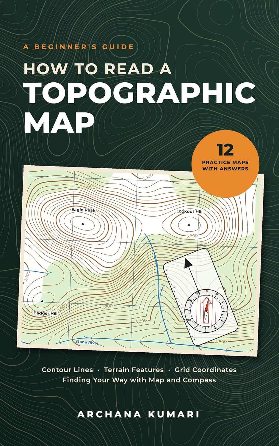 capítulo por capítulo baixar How to Read a Topographic Map: A Beginner's Guide to Contour Lines, Terrain Features, Grid Coordinates, and Finding Your Way with Map and Compass (English Edition)