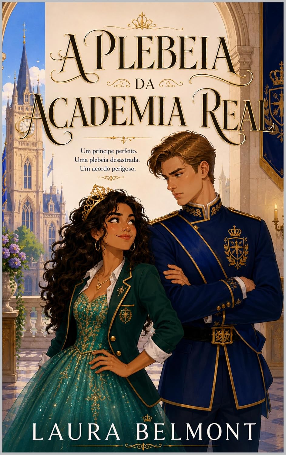 A Plebeia da Academia Real: Um romance de realeza, namoro falso e opostos que se atraem baixar o livro de graça