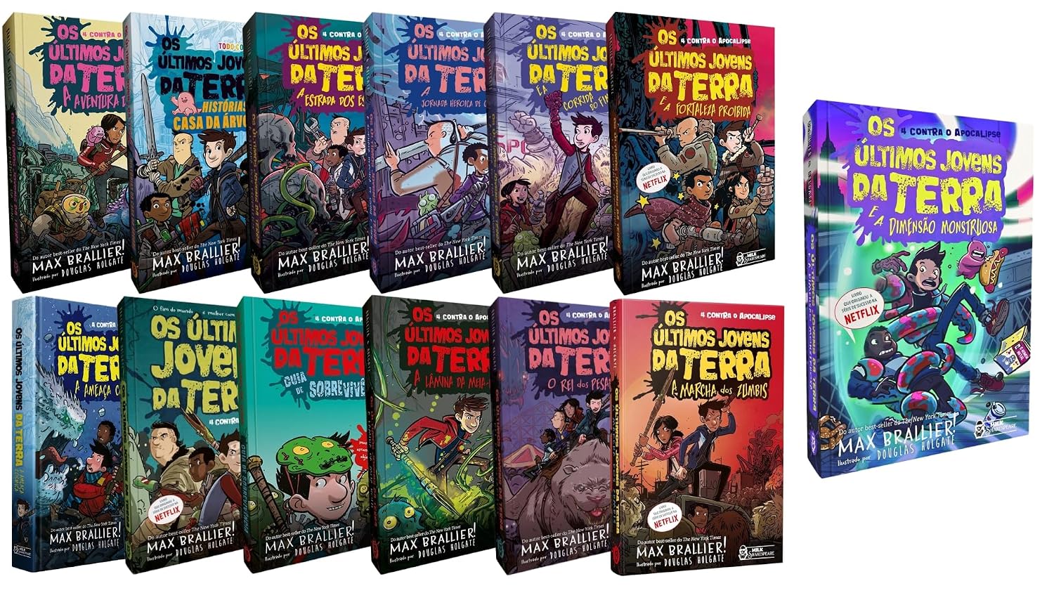 Kit Os Ultimos Jovens da Terra - 13 Volmes