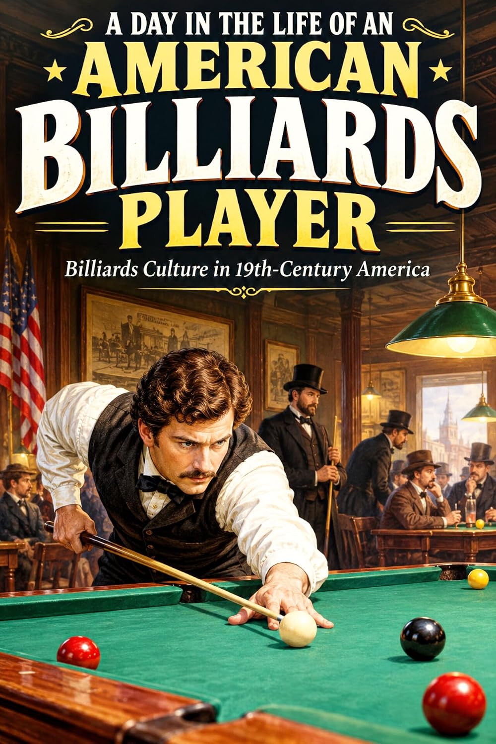ler totalmente A Day in the Life of an American Billiards Player: Billiards Culture in 19th-Century America (English Edition)