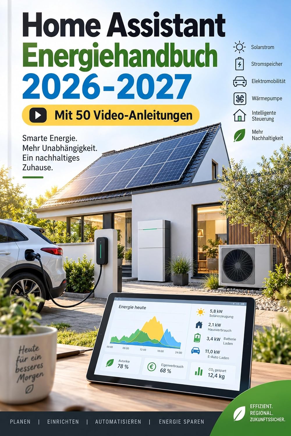 capítulo por capítulo baixar Home Assistant Energiehandbuch: PV-Anlage, Wallbox, Waermepumpe, Strompreise und lokale Energieautomationen mit Home Assistant. (German Edition)