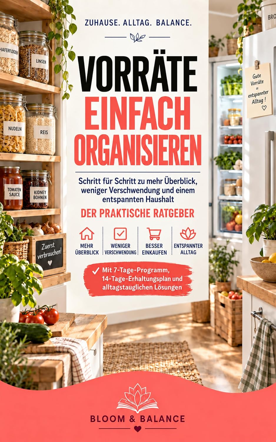 Vorräte einfach organisieren: Schritt für Schritt zu mehr Überblick, weniger Verschwendung und einem entspannten Haushalt (Zuhause einfach organisiert) (German Edition) baixar livro de graça