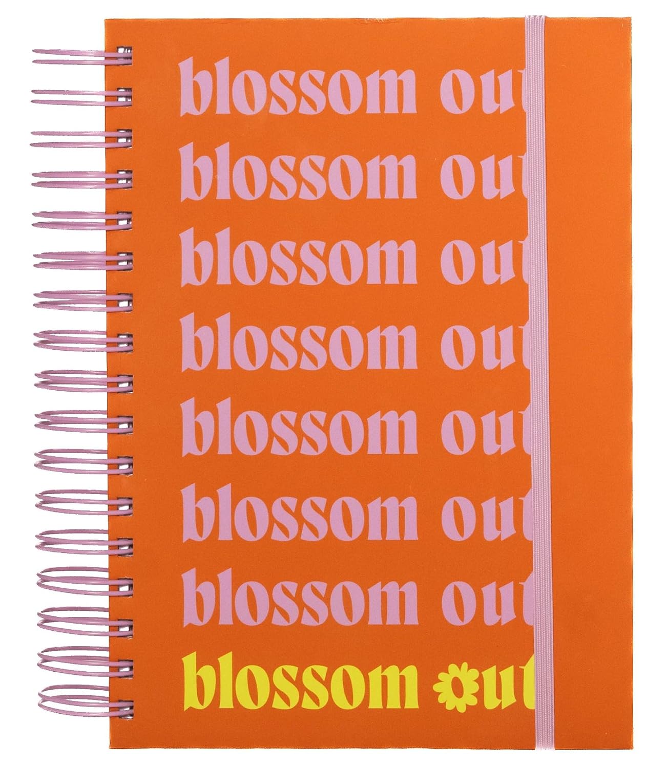 capítulo por capítulo baixar Meu plano perfeito: Florescer, planner sem data para adolescentes com capa dura neon, capa Blossom out | Planner 2026