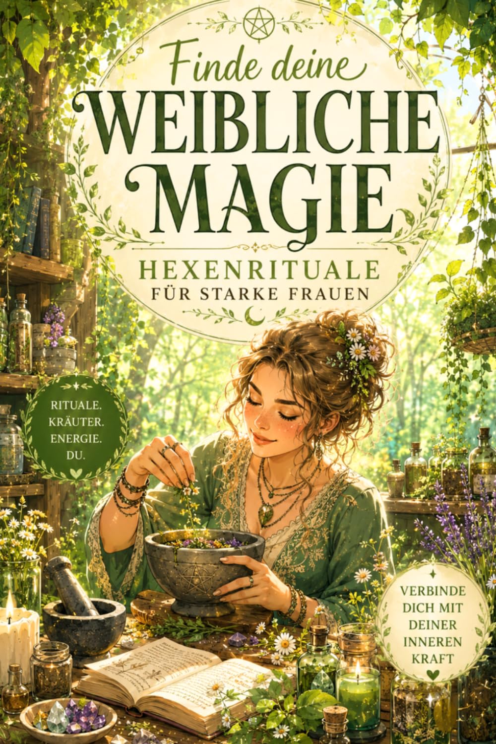 Finde deine weibliche Magie - Hexenrituale für starke Frauen: 50 alltagstaugliche Naturrituale mit Zutaten aus europäischen Wäldern und Gärten (German Edition) baixar livro de graça