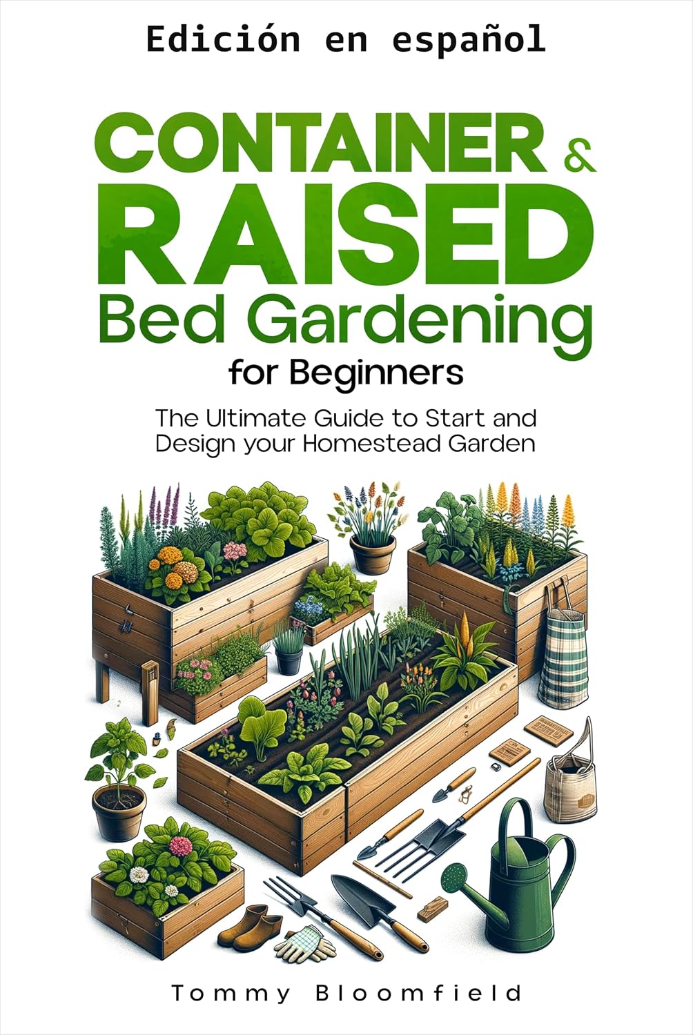 Jardinería en contenedores y bancales elevados para principiantes (Spanish Edition) baixar o livro de graça