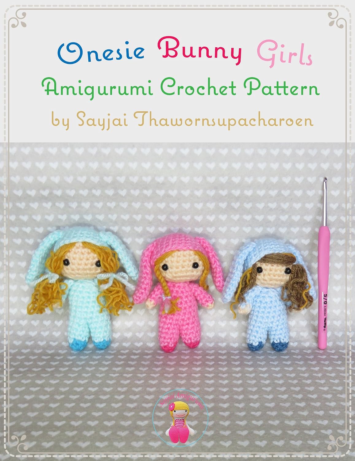 ler totalmente Onesie Bunny Girls Amigurumi Crochet Pattern (English Edition)