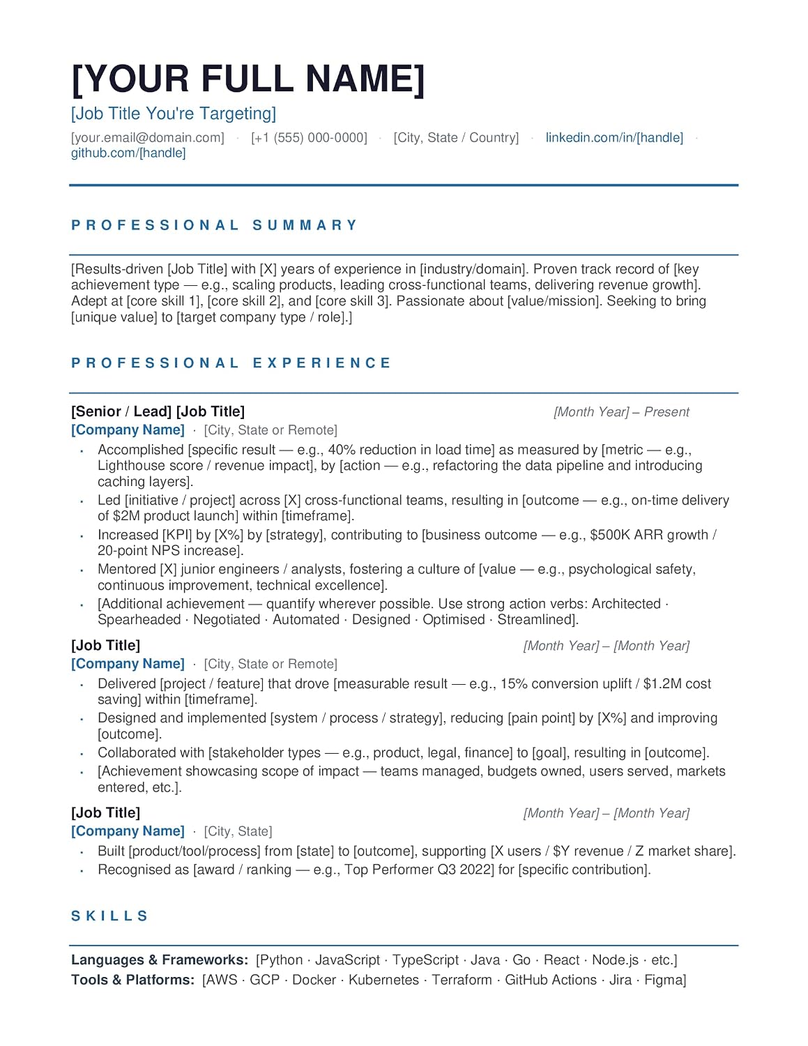 ler totalmente The Premium Resume Template: A Professional's Complete Guide to Landing Top Jobs: ATS-Optimised, Recruiter-Approved Templates for Every Industry and Career Level (English Edition)