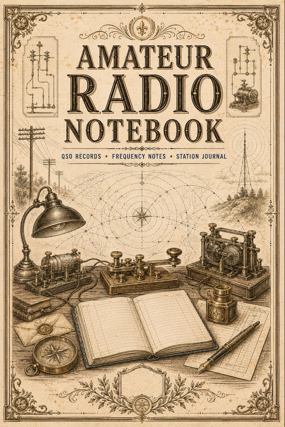 capítulo por capítulo baixar Amateur Radio Notebook: Communication Record Journal for Logging Daily Contacts, Station Information, Equipment Notes and Operating Sessions
