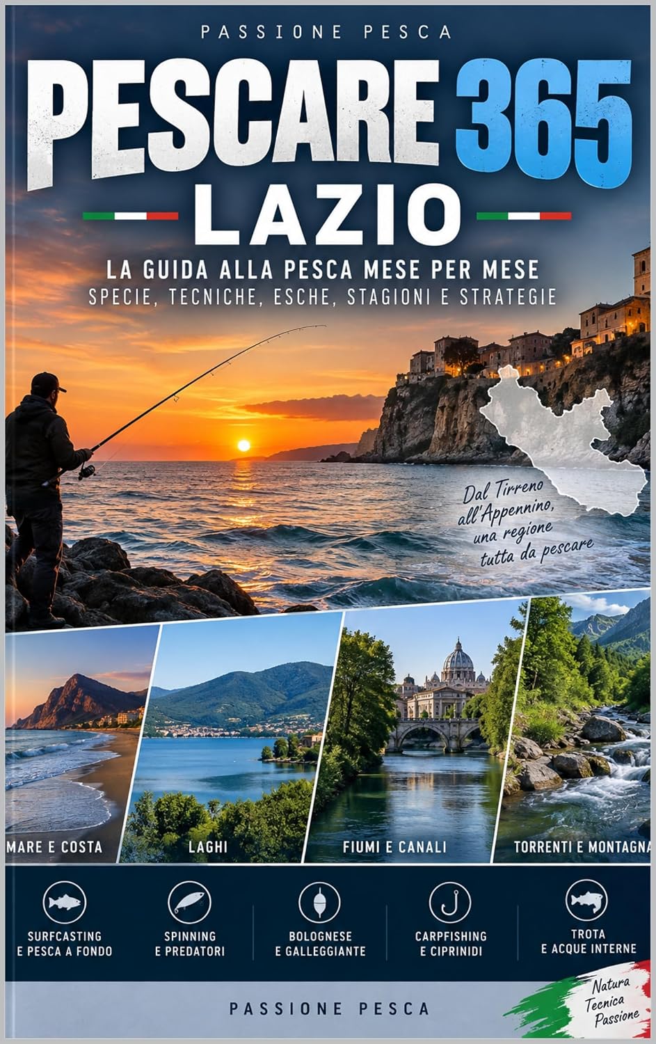 capítulo por capítulo baixar PESCARE 365 – LAZIO: La guida alla pesca mese per mese: specie, tecniche, esche, stagioni e strategie (365 Pescare in Italia Vol. 6) (Italian Edition)
