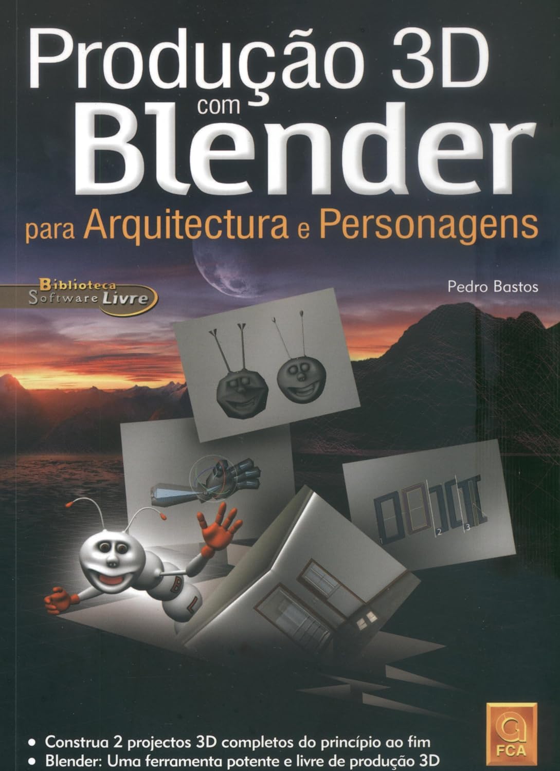 ler totalmente Produção 3d com blender-para arquitectura personagens