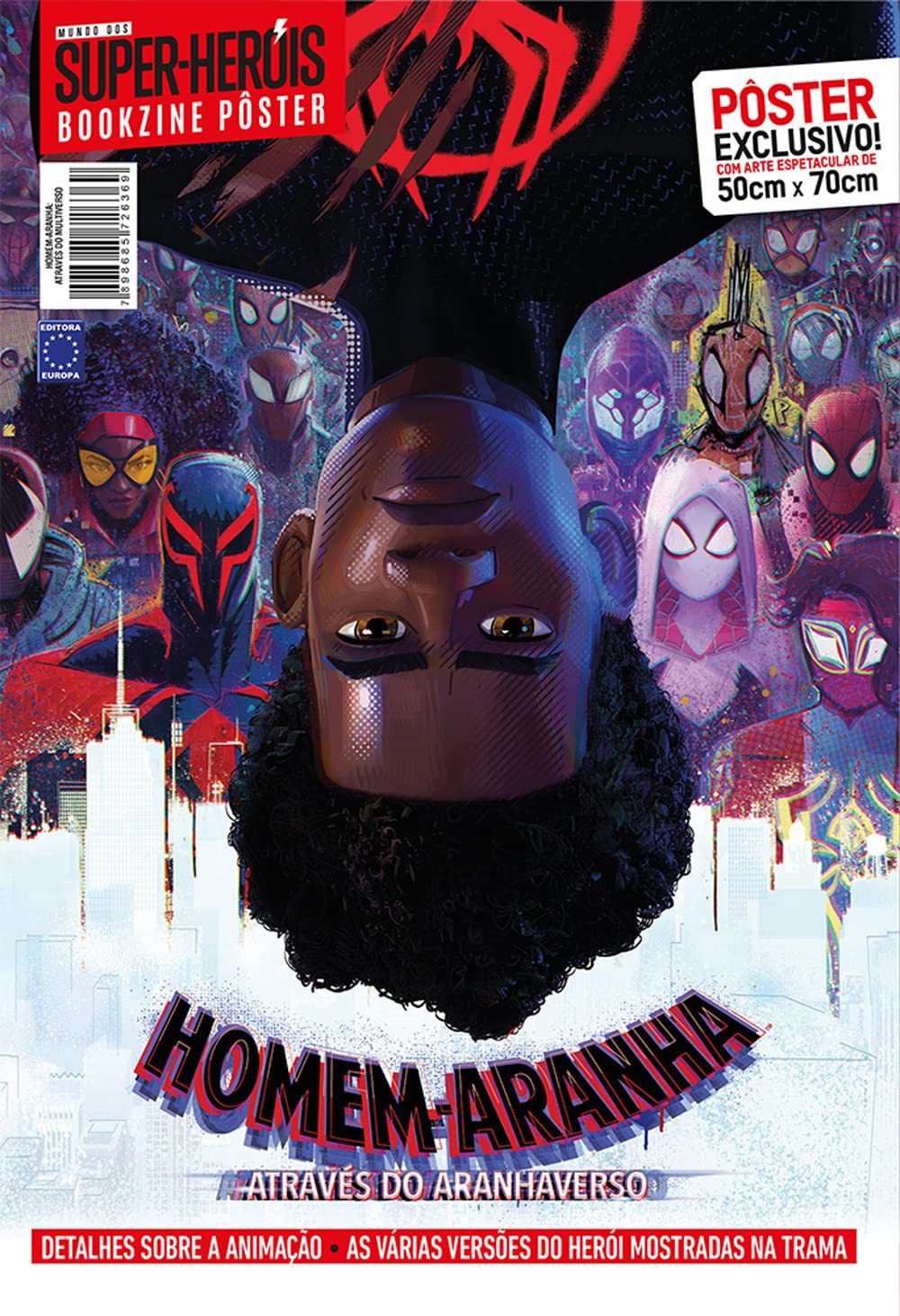 ler totalmente Homem-Aranha: Através do Aranhaverso - Superpôster Mundo dos Super-Heróis