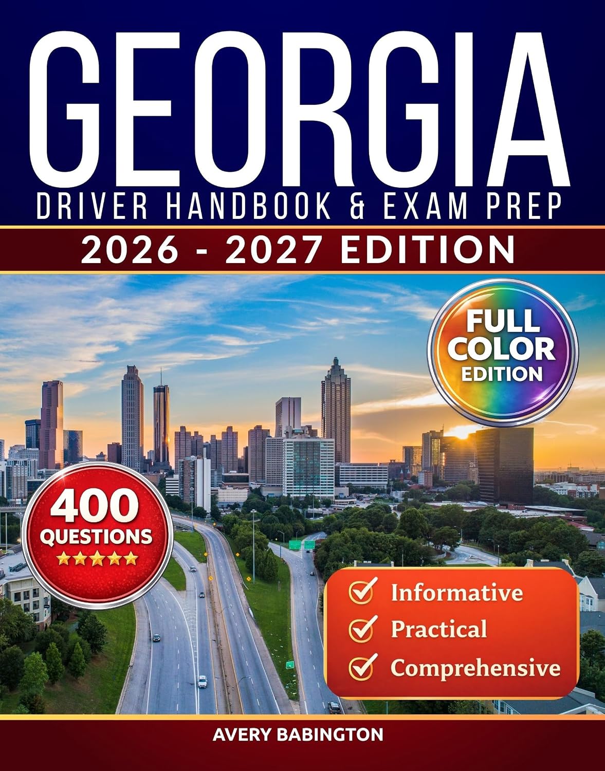 Georgia Driver Handbook & Exam Prep: 400 Practice Questions, Road Signs Guide & Complete Study Manual for the Georgia DDS Driver’s License Test (FULL COLOR EDITION) (English Edition) baixar o livro de graça