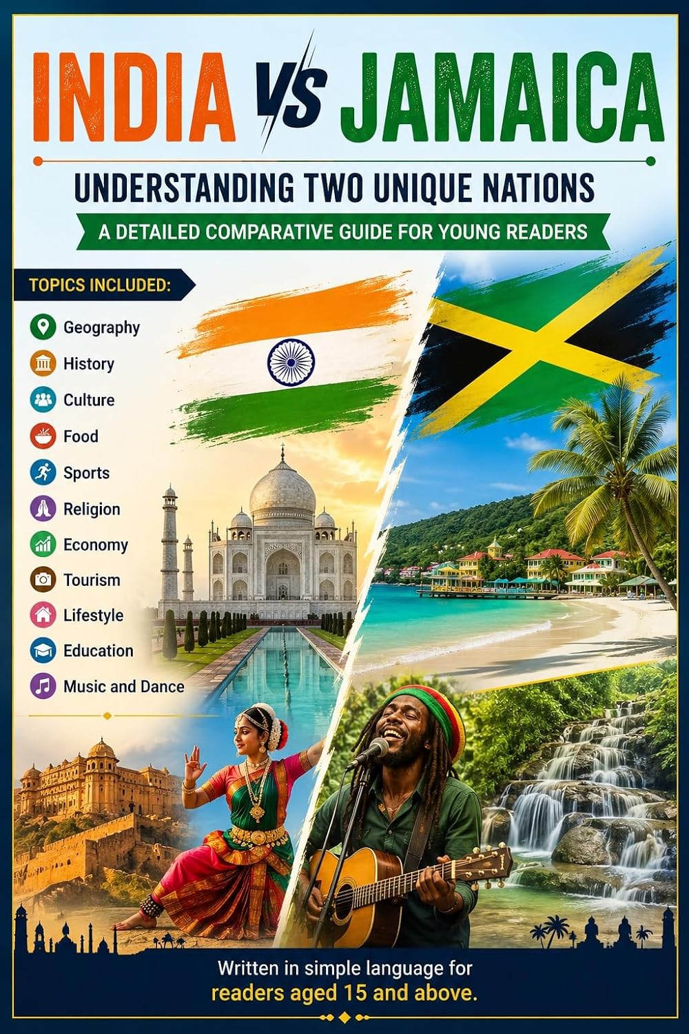 ler totalmente India vs Jamaica - Understanding of two nations (English Edition)