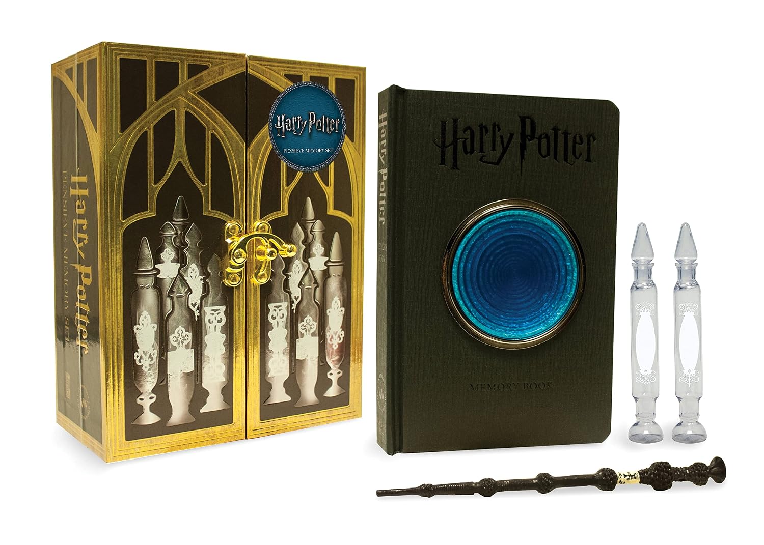ler totalmente Harry Potter Pensieve Memory Set