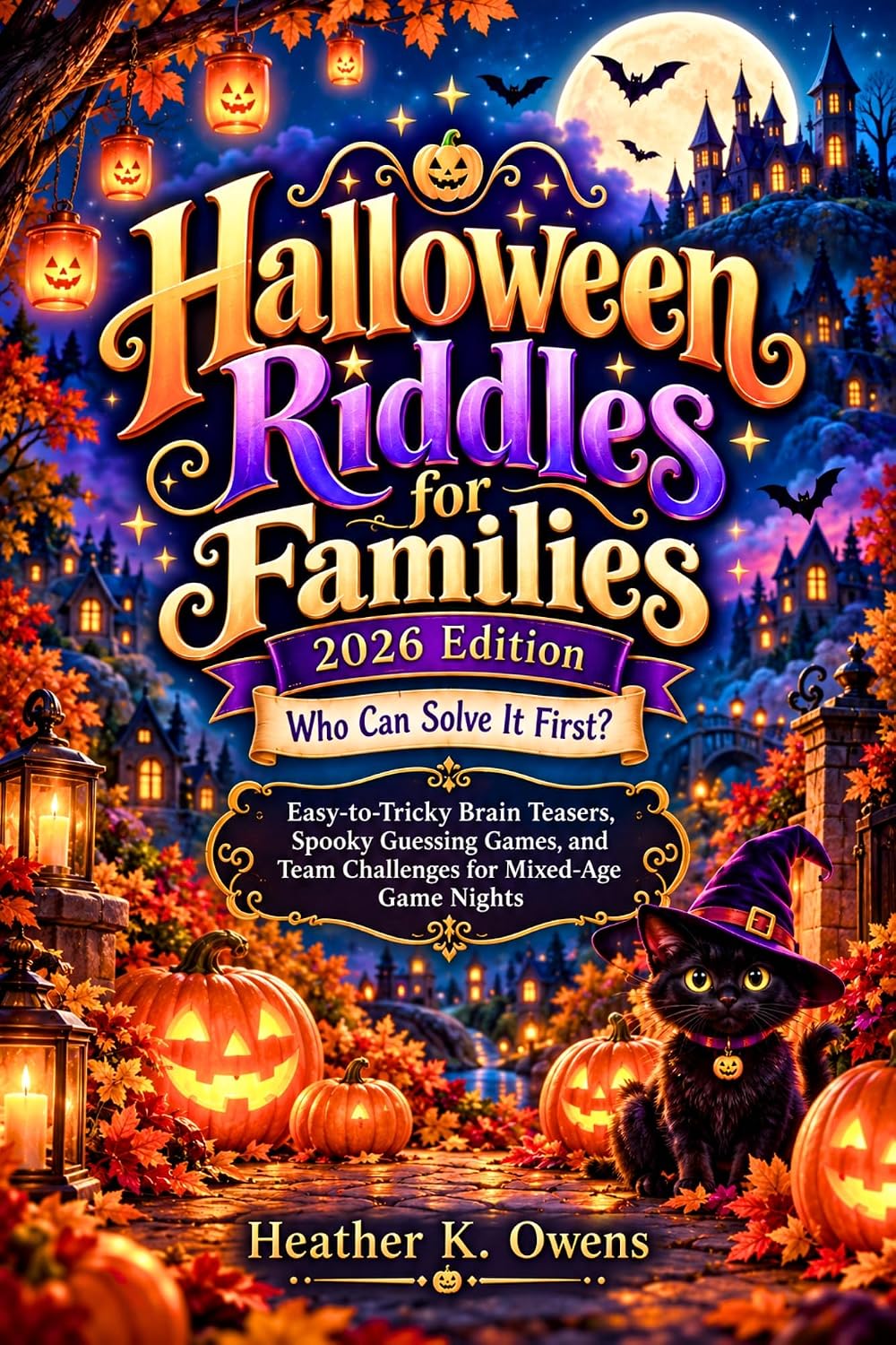 capítulo por capítulo baixar Halloween Riddles for Families- 2026 Edition: Who Can Solve It First?:: Easy-to-Tricky Brain Teasers, Spooky Guessing Games, and Team Challenges for Mixed-Age... Great Halloween Riddles) (English Edition)