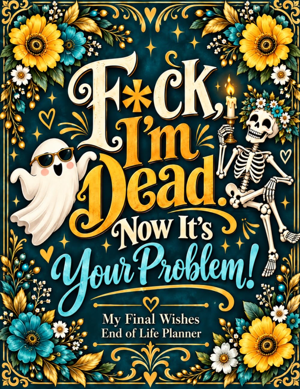 F*ck, I’m Dead. Now It’s Your Problem!: A Practical Final Wishes Organizer for Personal Information, Important Documents, Key Contacts, Essential Records, and Loved Ones’ Guidance baixar livro de graça