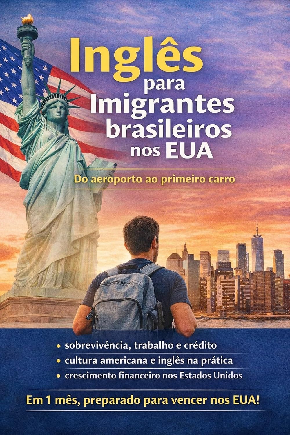 Inglês para Imigrantes Brasileiros nos EUA: Do Aeroporto ao Primeiro Carro baixar o livro de graça