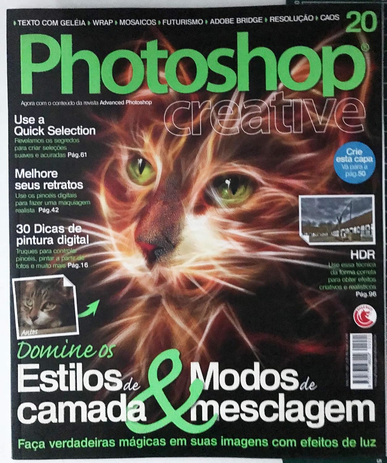 Revista Photoshop Creative 20 - Estilos de Camada e Modos de Mesclagem baixar livro de graça