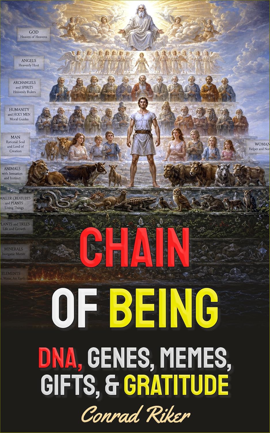 capítulo por capítulo baixar Chain Of Being: DNA, Genes, Memes, Gifts, & Gratitude (Redpilled Counter Cultural Reformation (Satire) Book 42) (English Edition)