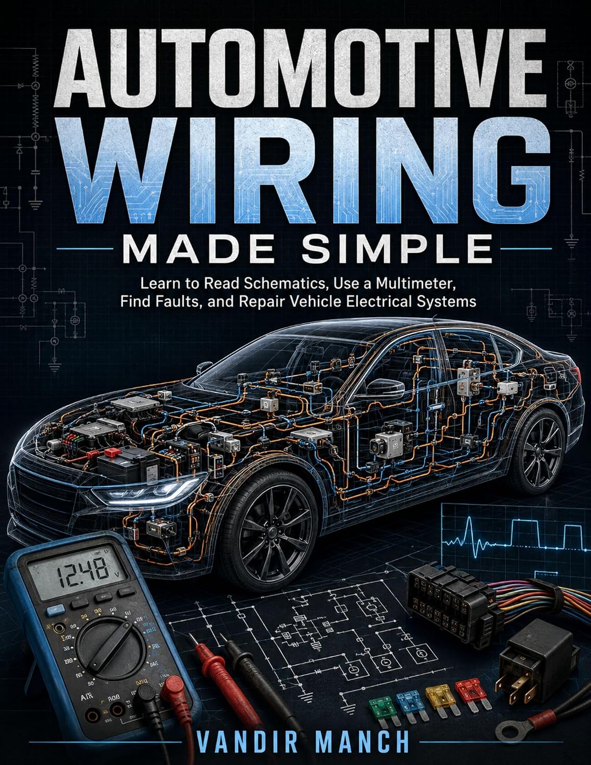 AUTOMOTIVE WIRING MADE SIMPLE: Learn to Read Schematics, Use a Multimeter, Find Faults, and Repair Vehicle Electrical Systems (English Edition) baixar o livro de graça