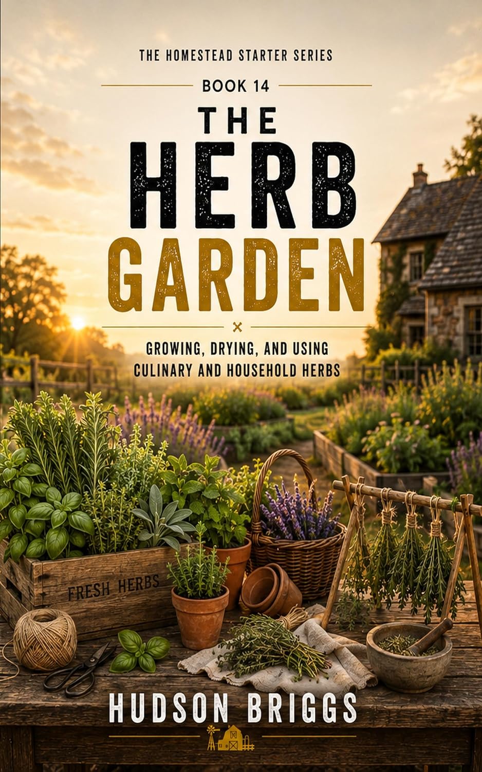 The Herb Garden: Growing, Drying, and Using Culinary and Household Herbs (The Homestead Starter Series Book 14) (English Edition) baixar livro de graça