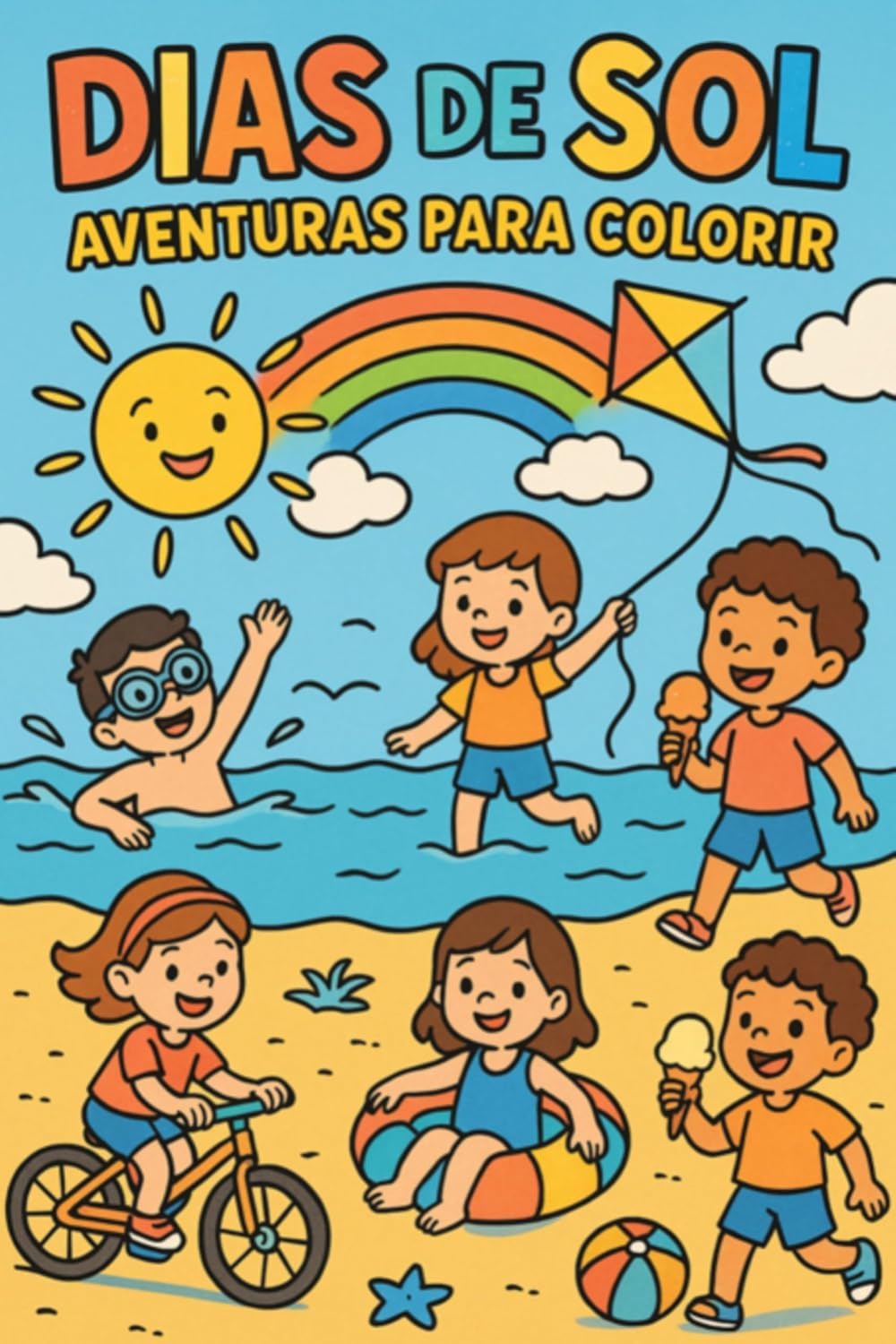 Dias De Sol: Aventuras Para Colorir baixar livro de graça