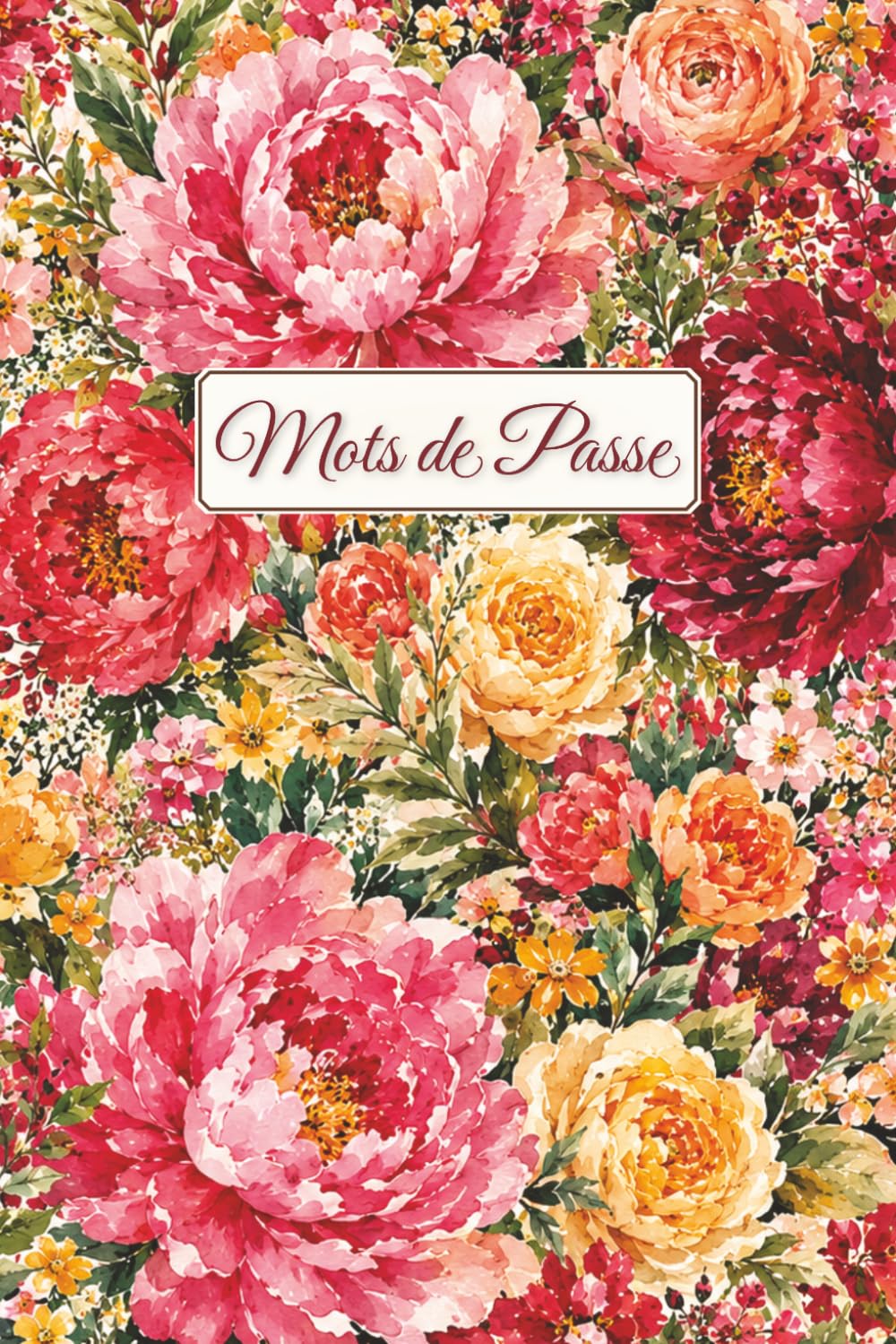 capítulo por capítulo baixar Carnet de Mots de Passe: Pivoines Aquarelle – Répertoire Alphabétique A à Z – Cahier pour Vos Identifiants, Mots de Passe et Codes Secrets Internet – 110 Pages – Format A5 (French Edition)
