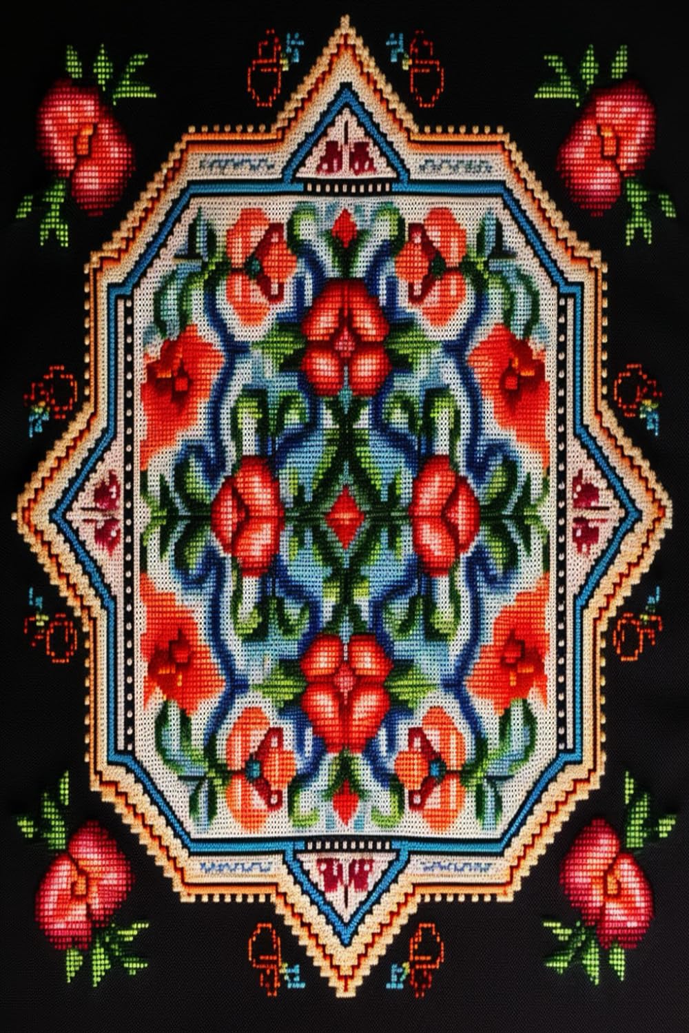 ler totalmente The Traditional Clothing of Palestine tatreez notebook: A Tatreez Design Notebook | Embroidered Journal | 100 Ruled Pages