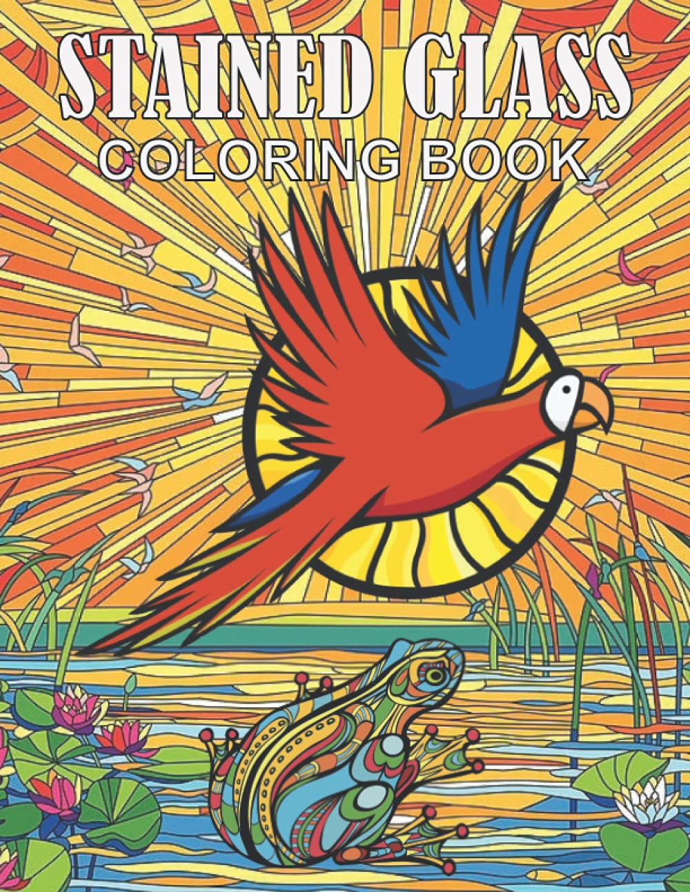 ler totalmente Stained Glass Coloring Book: An Stained Glass Coloring Book with Lions, Elephants, Owls, Horses, Dogs, Cats, and Many More,Fun Easy, Amusement,... more For Adults, Men, Girls, Boys & Teens