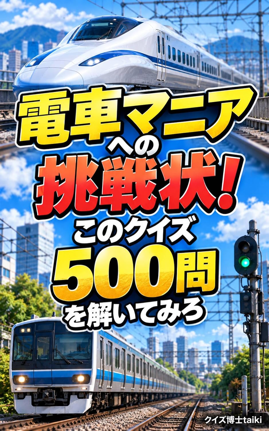 denshamaniahenochosenjokonokuizugohyakumonotoitemiro (Japanese Edition) baixar o livro de graça