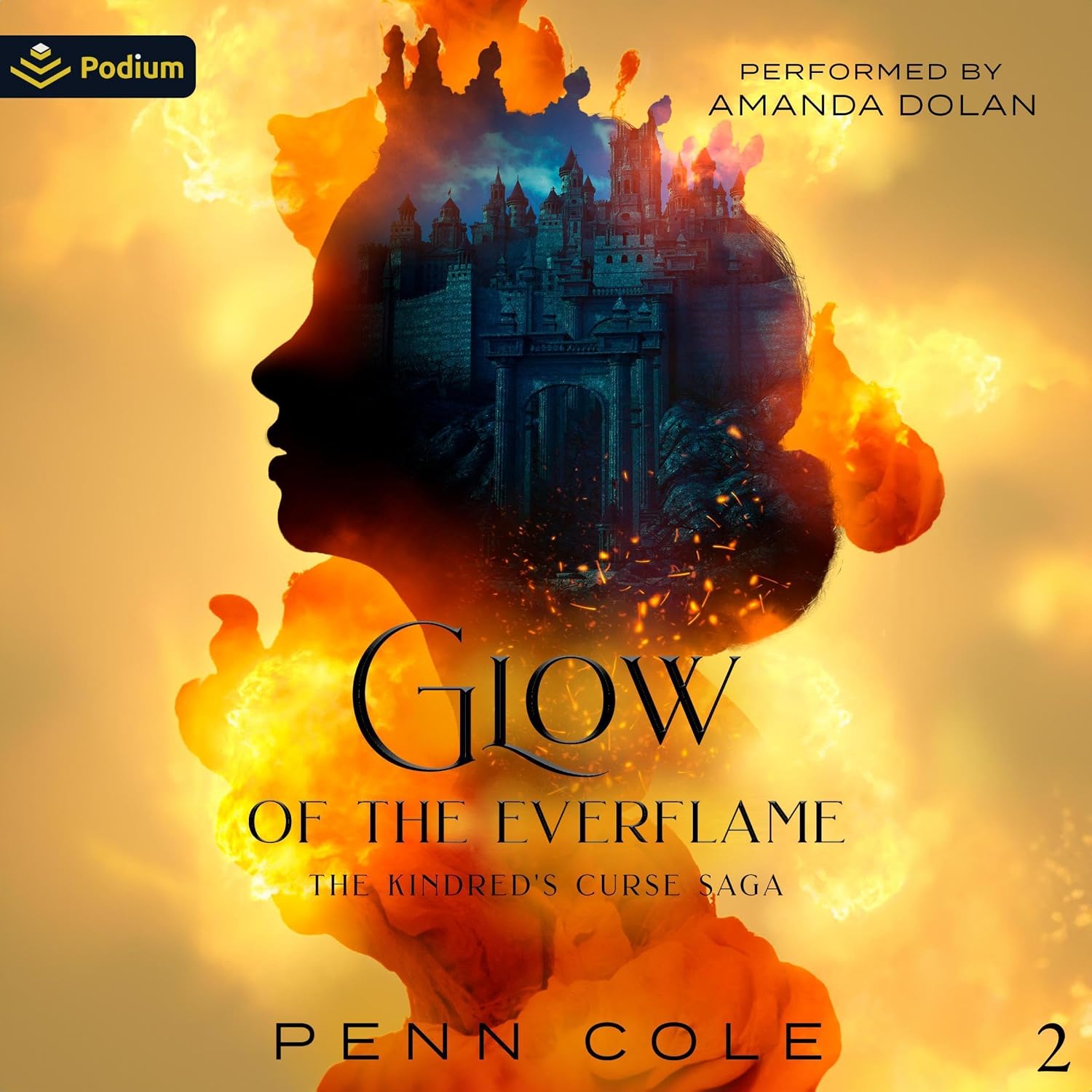 Glow of the Everflame: The Kindred's Curse Saga, Book 2 baixar livro de graça